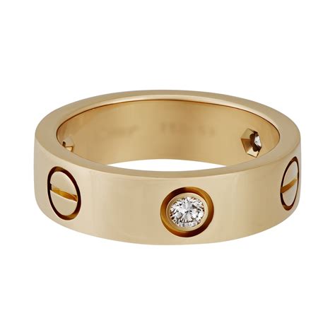 cartier love ring 18k gold|cartier love ring real.